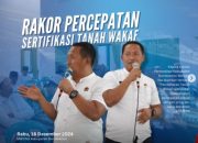 Rapat Koordinasi Percepatan Sertifikasi Tanah Wakaf Digelar di MCWNU Bondowoso