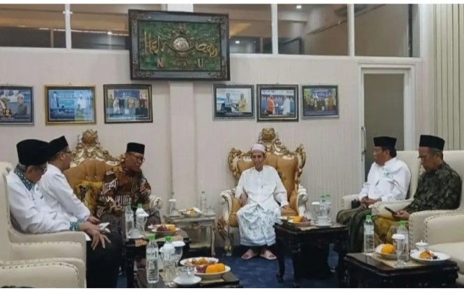 Harlah NU ke 102 dan Raker PWNU Jatim resmi Ponpes Nurul Jadid Paiton Probolinggo Tunjuk Sebagai Tuan Rumah