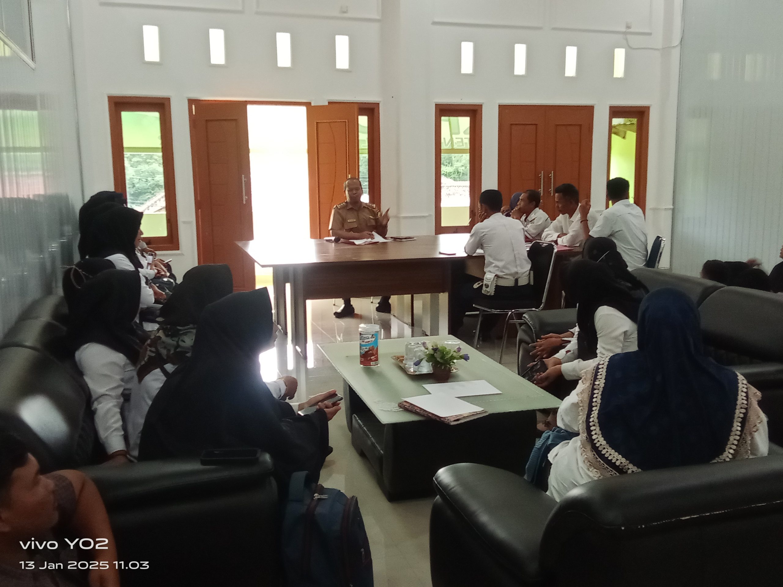 Puluhan Tenaga Pengajar Honorer dan Pegawai Honor Dishub, Geruduk Kantor BKPSDM PALI