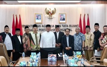 Rakor dengan Lembaga dan Organisasi Keagamaan Islam, Menteri Nusron Komitmen Percepat Sertipikasi