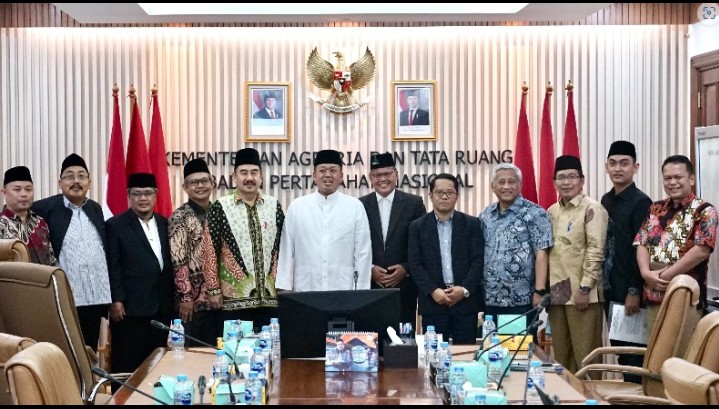 Rakor dengan Lembaga dan Organisasi Keagamaan Islam, Menteri Nusron Komitmen Percepat Sertipikasi