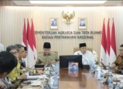 Kepala Badan Pertanahan Nasional (ART/BPN) Mengusulkan Kerja Sama Dengan Kementrian Transmigrasi