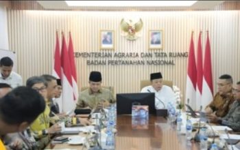 Kepala Badan Pertanahan Nasional (ART/BPN) Mengusulkan Kerja Sama Dengan Kementrian Transmigrasi