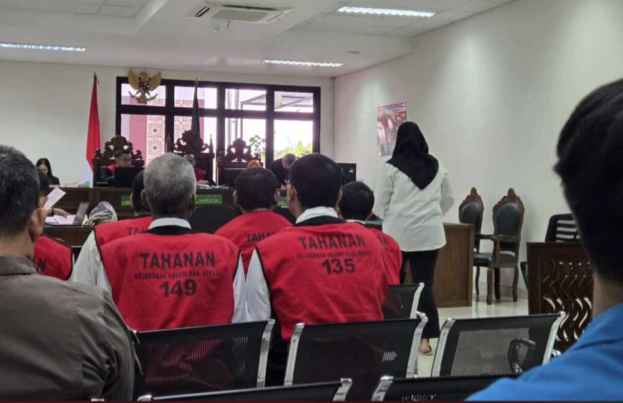 Sidang Perdana Kasus Pembunuhan Asep Saepudin di Pengadilan Negeri Cikarang Ditunda, Keluarga Korban Kecewa