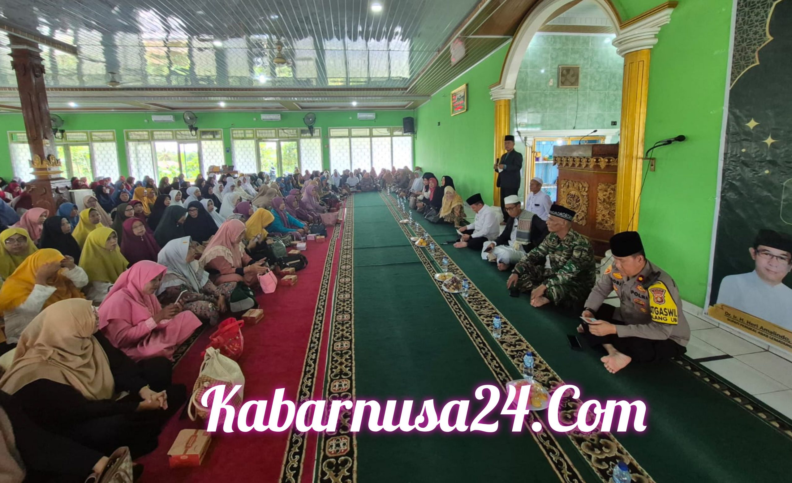 Peringatan Isra Mi’raj 2025 di PALI Berlangsung Khidmat,Kapolres Pastikan Situasi Aman