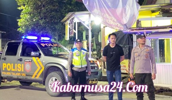 Patroli Gabungan Polres Pali di Perbatasan Pali -Muara Enim