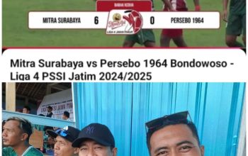 Persibo 1964 lolos putaran kedua