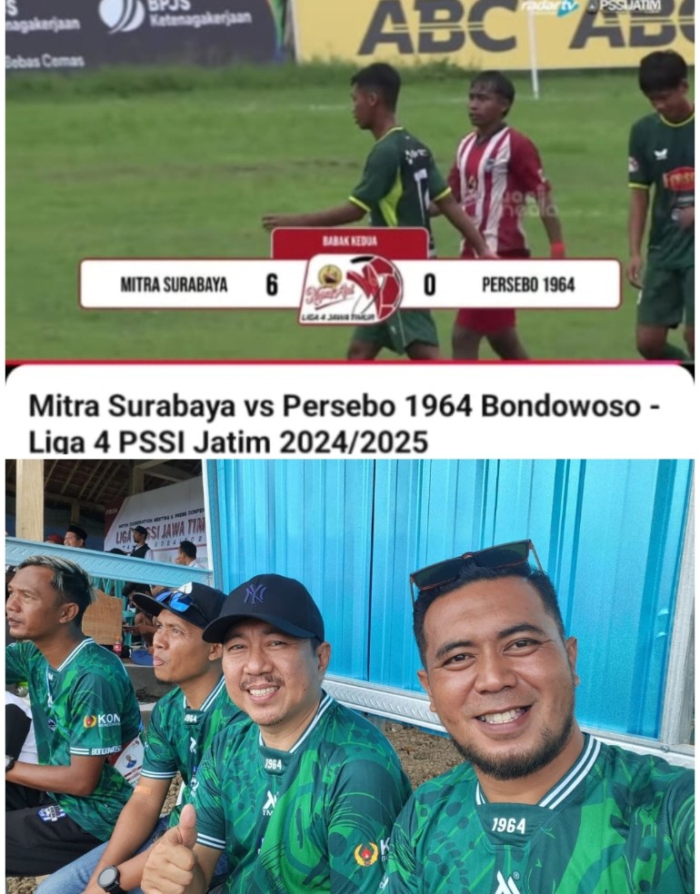 Persibo 1964 lolos putaran kedua