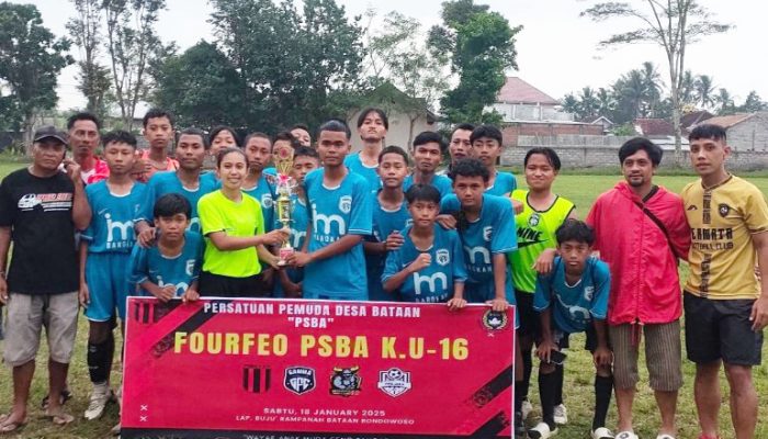 Club Sepak Bola GAMMA FC Mangli Junior Juara 3 Di Ajang Turnamen FOURFEO PSBA K.U – 16