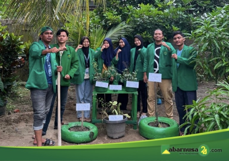 Mahasiswa KKN Kelompok 188 Wujudkan Apotek Hijau di Desa Meuria, Kecamatan Matangkuli