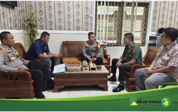 Adm Perum Perhutani KPH Bondowoso Terima Kunjungan Kapolres Bondowoso