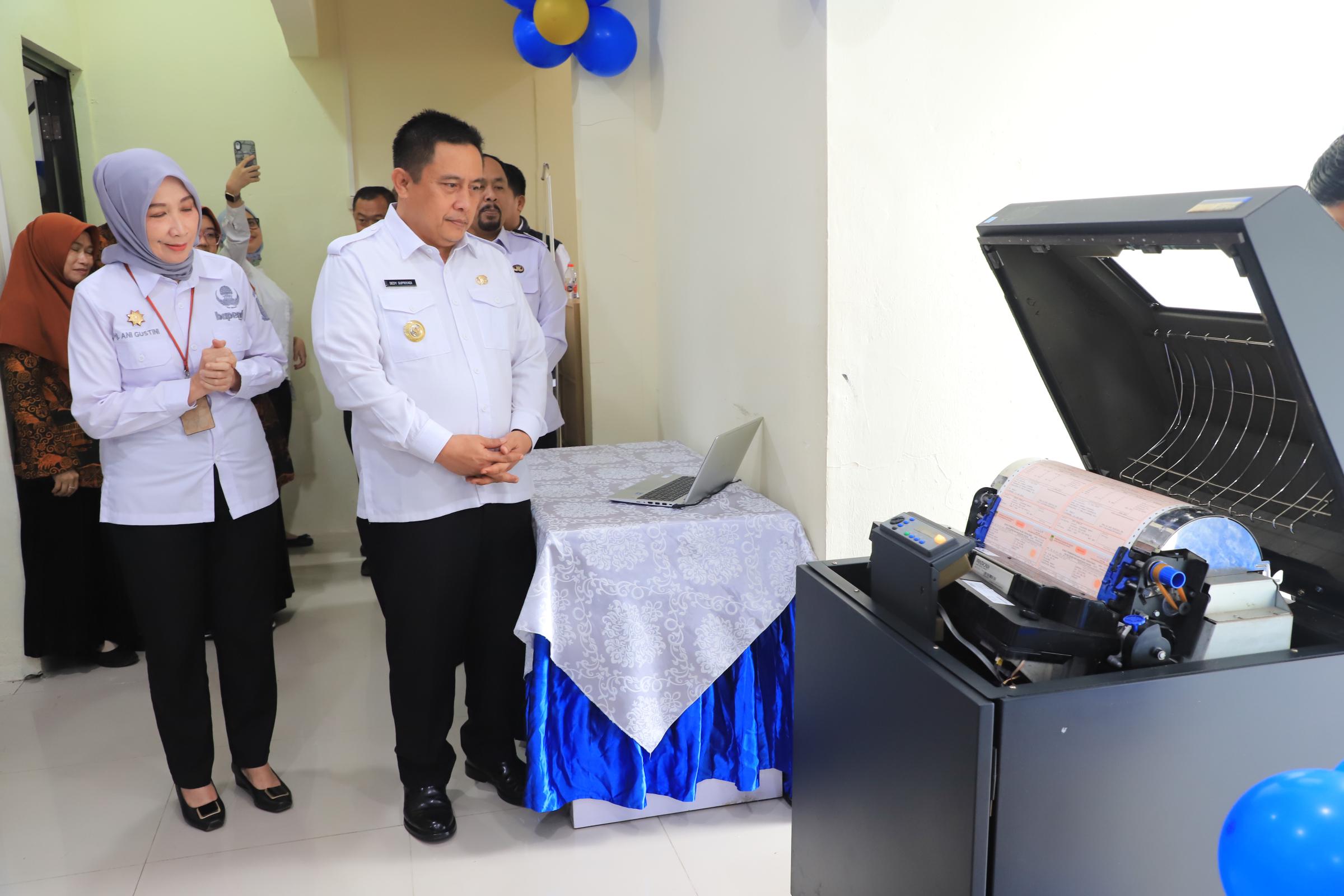 Pemkab Bekasi Cetak 1,2 Juta SPPT PBB P2 dan Luncurkan Bjb Digital Lounge