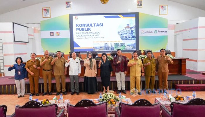 Bupati Karo Buka Acara Forum Konsultasi Publik Rancangan Awal RKPD Kabupaten Karo Tahun 2026