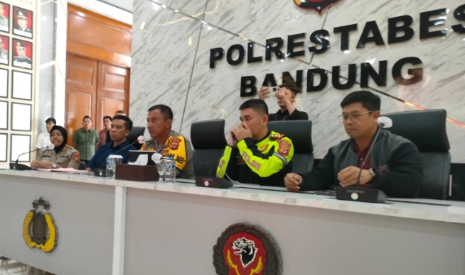 "Polrestabes Bandung Berhasil Gagalkan Peredaran Kokain"