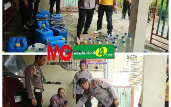 Menindaklanjuti arahan kapolres terkait peredaran minol, Polsek Taman Sita Ratusan Liter Arak Jowo 