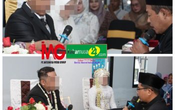 Berikan Hak 2 Warga Binaan, Lapas Kelas I Madiun Fasilitasi Pernikahan Sebagai Bukti Transformasi Layanan