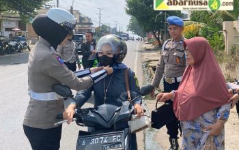 Hari ke – 3 Oprasi Keselamatan Krakatau 2025 Polres Lampung Utara Tingkat Kesadaran  Pengendara