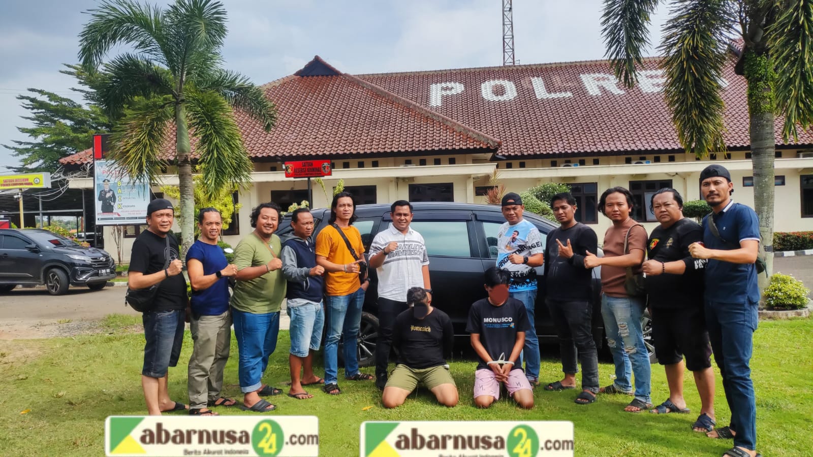 Tangkap Dua Tersangka, Tekab 308 Presisi Sat Reskrim Polres Lampung Utara Ungkap Kasus Pencurian Mobil