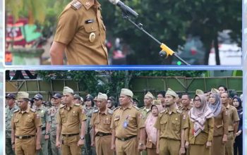 Wakil Bupati Lampung Utara,Mengajak Seluruh Pegawai Untuk Meningkatkan Kinerja dan Pelayanan Kepada Masyarakat