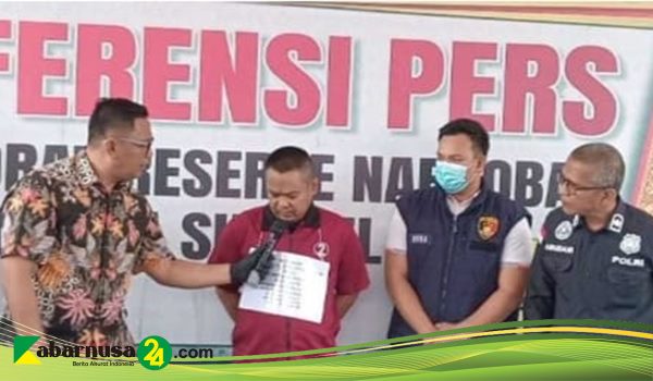 Ditresnarkoba Polda Sumsel Tangkap BD Sabu di OKU Selatan @Kabarnusa24.com