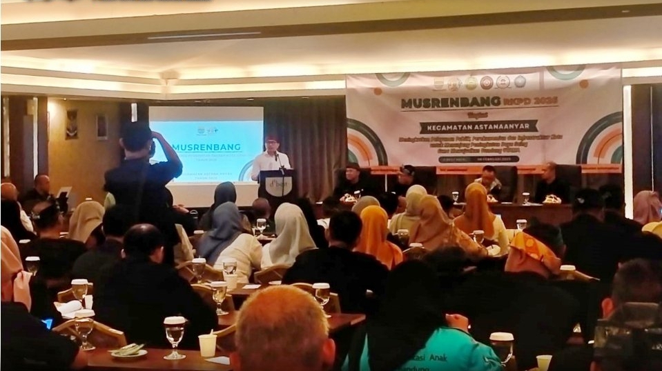 "Tingkatkan RKAPD 2026 , Kecamatan Astanaanyar Sukses Menggelar Acara Musrenbang"