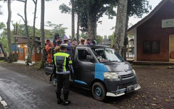 Patroli Subuh upayah Preventi Satlantas Bondowoso Buntut Laka Tunggal di Ijen tidak terulang