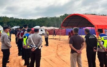 Polres PALI Jaga ketat kejurnas-Grass-Track