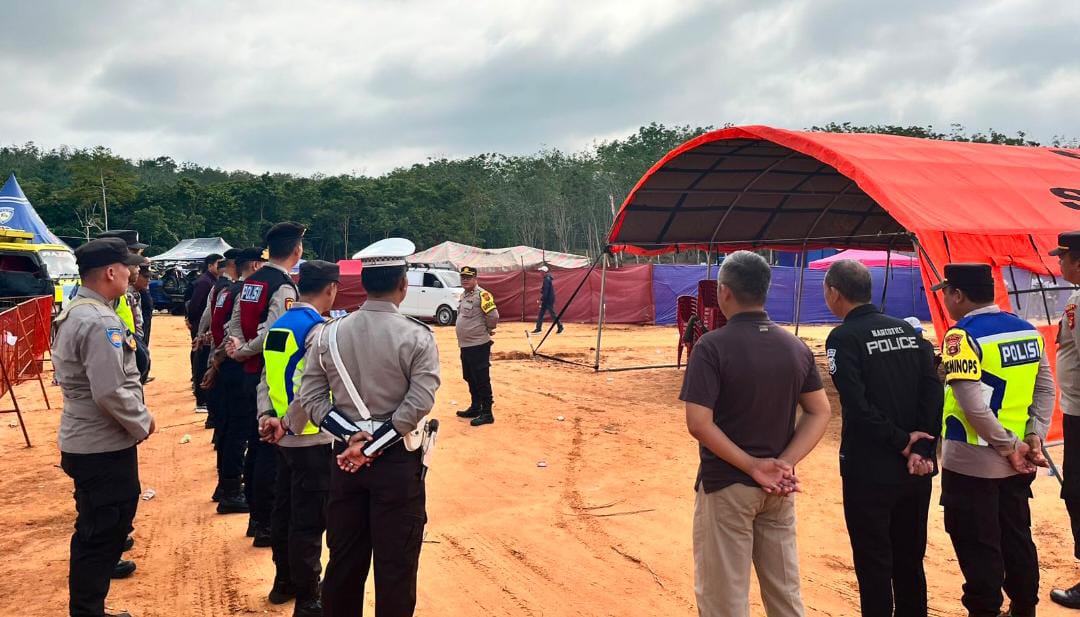 Polres PALI Jaga ketat kejurnas-Grass-Track