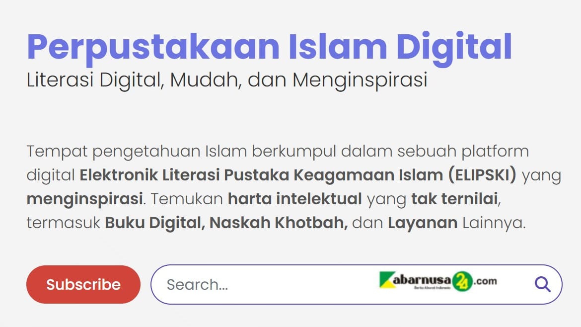 Ribuan Kitab Hadis Kini Bisa Diakses di Elipski Kemenag, Ini Caranya!