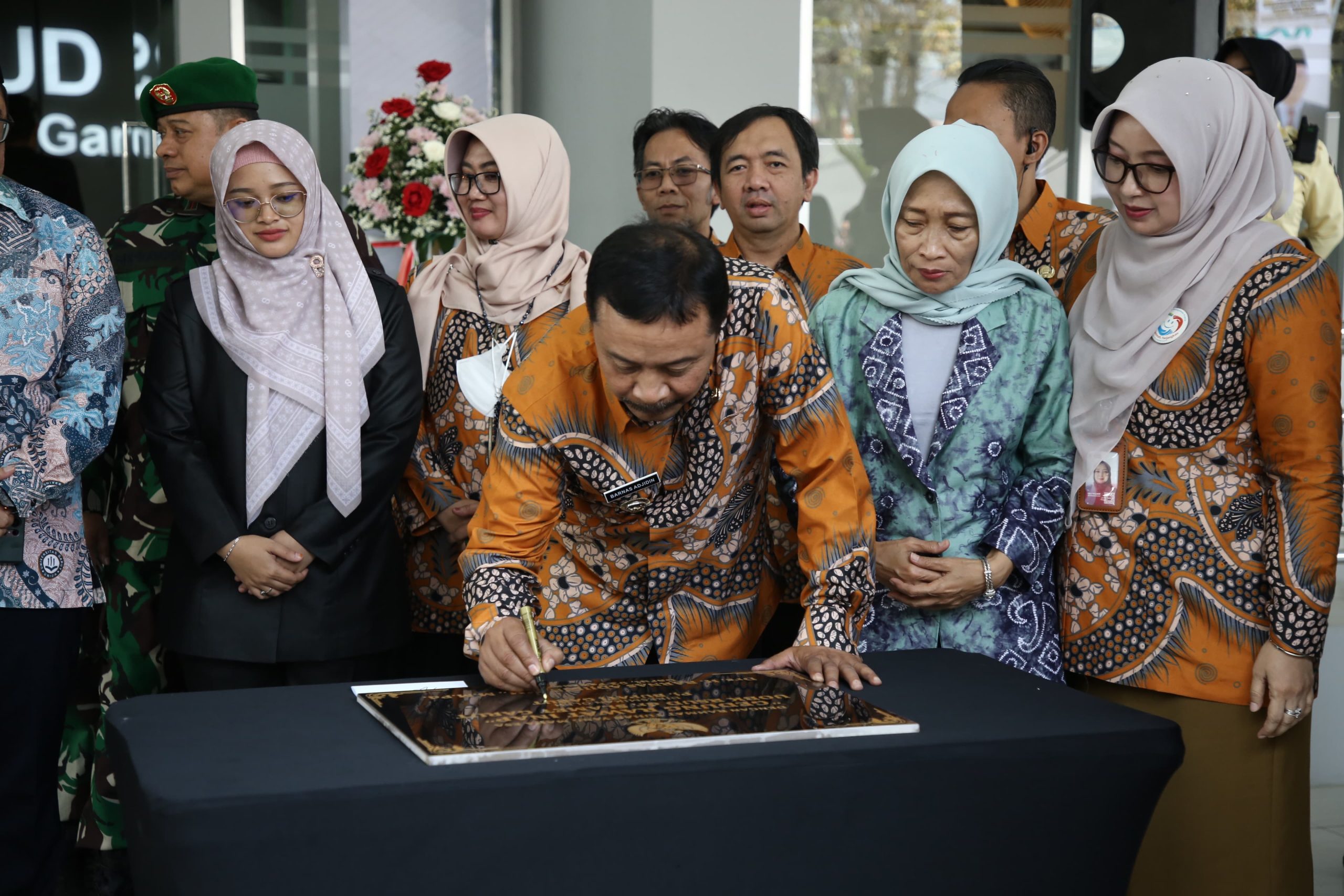 Pj Bupati Garut Resmikan Gedung Pelayanan Rawat Inap RSUD dr. Slamet