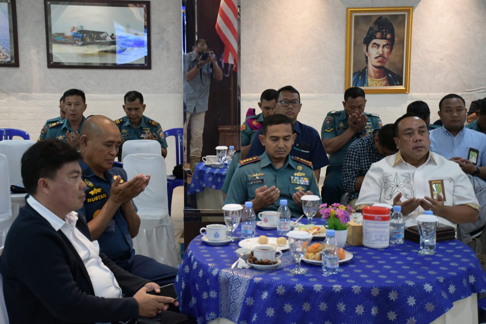 Lanal Palembang Gelar Coffee Morning Bersama Insan Maritim