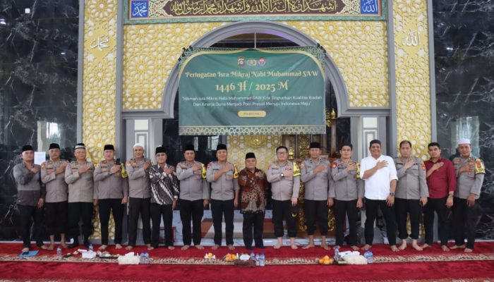 POLRES PALI PERINGATI ISRA MI’RAJ 1446 H: MEMAKNAI SPIRITUALITAS UNTUK PROFESIONALISME POLRI PRESISI