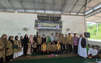 Polsek Talang Ubi Hadiri Peringatan Isra Mi,raj Desa Panta Dewa