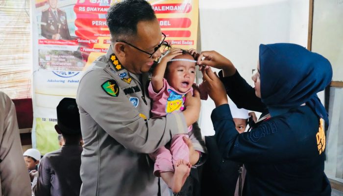 Menggandeng 21 Tenaga Dokter Specialis, RS Bhayangkara M Hasan Palembang Gelar Bhakti Kesehatan