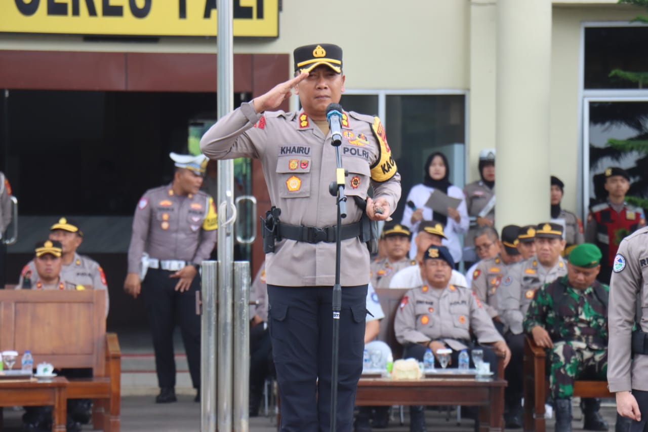 Polres PALI Gelar Apel Pasukan Operasi Keselamatan Musi 2025