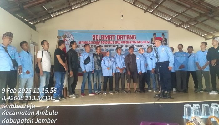 Progib Jatim Hadiri Rapat Konsolidasi DPC PROGIB Jember