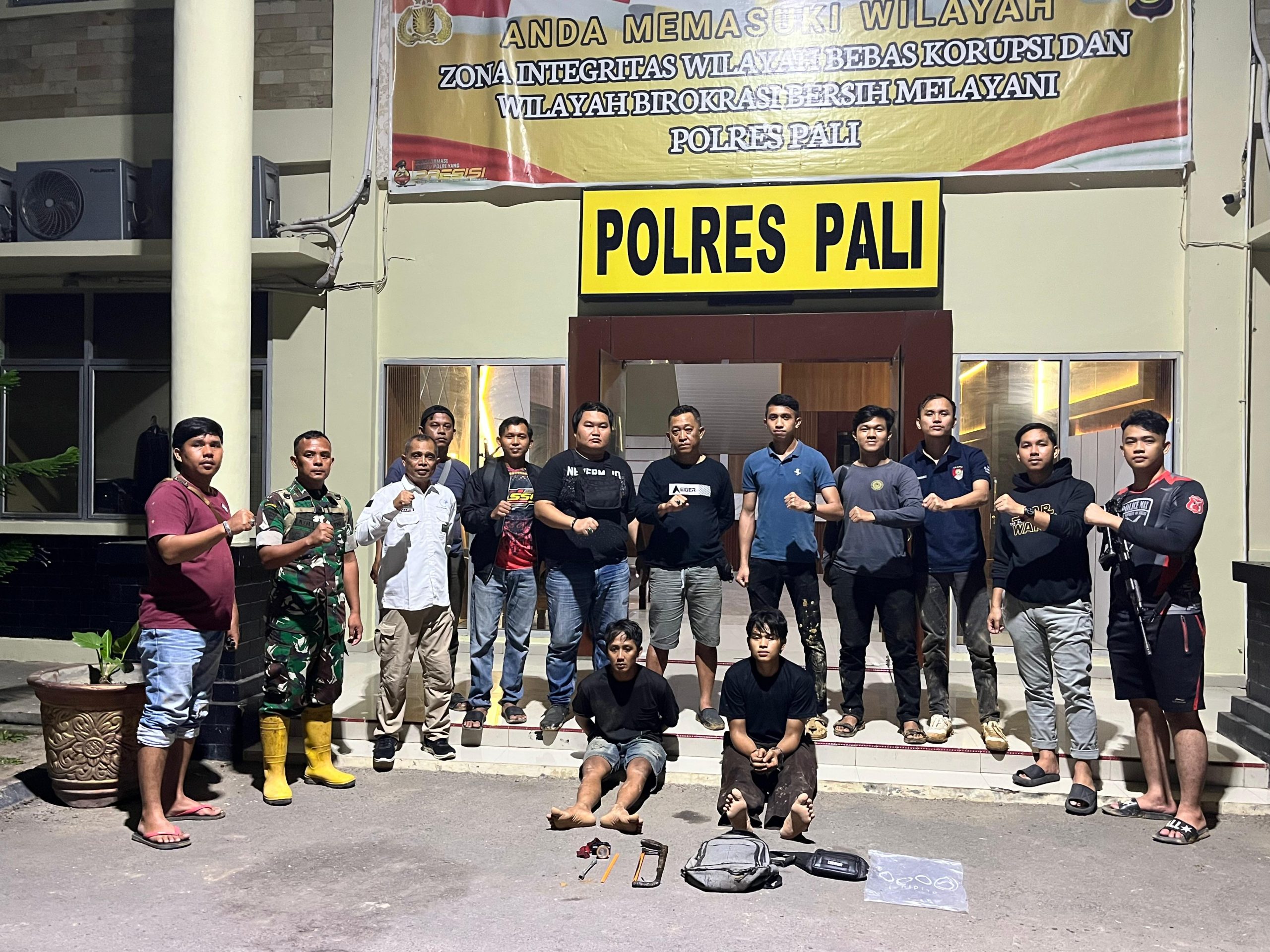 Polres PALI Ungkap Kasus Perusakan dan Pencurian Pipa Minyak Milik PT. Medco Energi