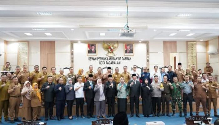 DPRD Kota Pagaralam Gelar Rapat Paripurna Penetapan Walikota dan Wakil Walikota Terpilih