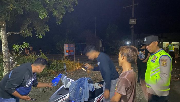 Polsek Penukal Abab Gelar KRYD: Cegah Kejahatan dan Jaga Keamanan Masyarakat