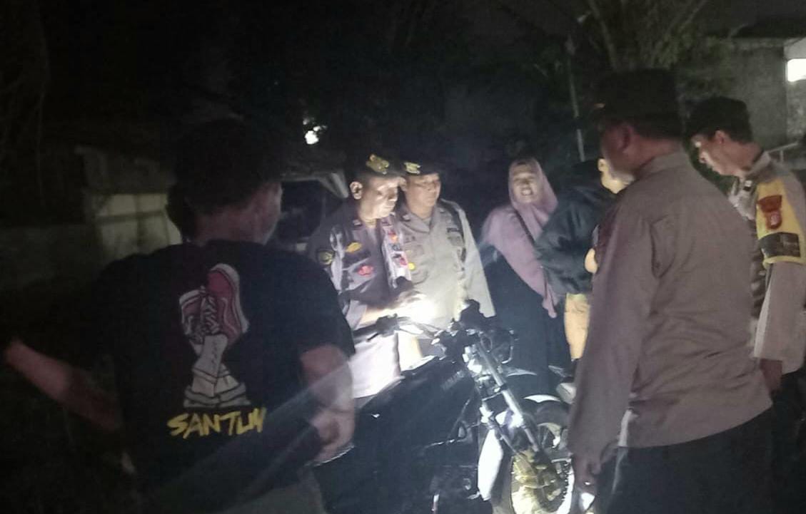 Polsek Cibarusah Gelar Operasi Kejahatan Jalanan (OKJ) di Jalan Raya Loji