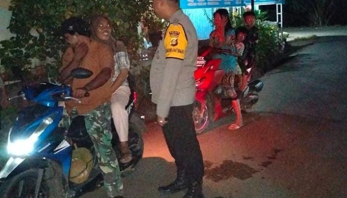 Polsek Tanah Abang Gelar Razia Akhir Pekan Untuk Jaga Kondusivitas Wilayah