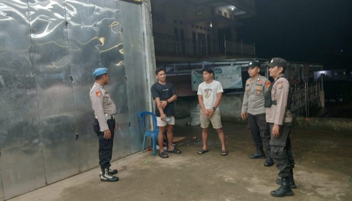 Polsek Talang Ubi Gelar Patroli Malam, Pastikan Wilayah Tetap Kondusif