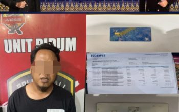 Polres PALI Tangkap Pelaku Penipuan dan Penggelapan Uang Rp 27,5 Juta di Talang Ubi