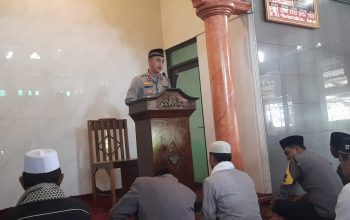 Kapolsek Cikarang Selatan Gelar Safari Jumat Kamtibmas, Beri Himbauan Jelang Ramadhan