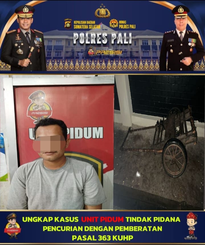 Polres PALI Berhasil Ungkap Kasus Pencurian dengan Pemberatan di Desa Simpang Raja