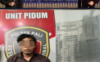 Polres PALI Berhasil Ungkap Kasus Pencurian dengan Pemberatan di Mess PT. SDR Desa Talang Bulang