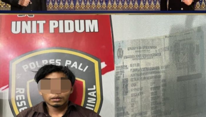 Polres PALI Berhasil Ungkap Kasus Pencurian dengan Pemberatan di Mess PT. SDR Desa Talang Bulang