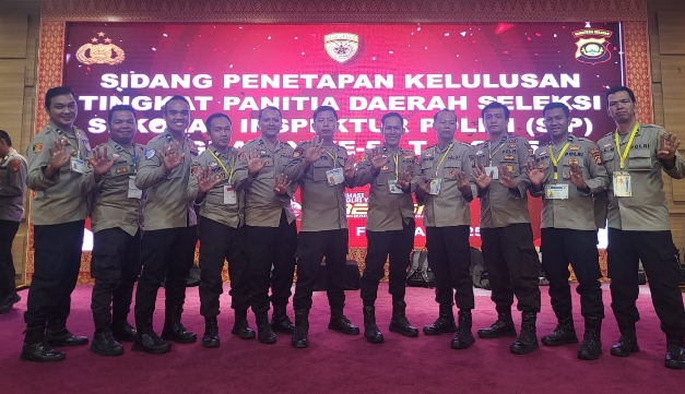 Polda Sumsel Umumkan Hasil Seleksi Sekolah Inspektur Polisi (SIP) Angkatan ke-54 T.A 2025