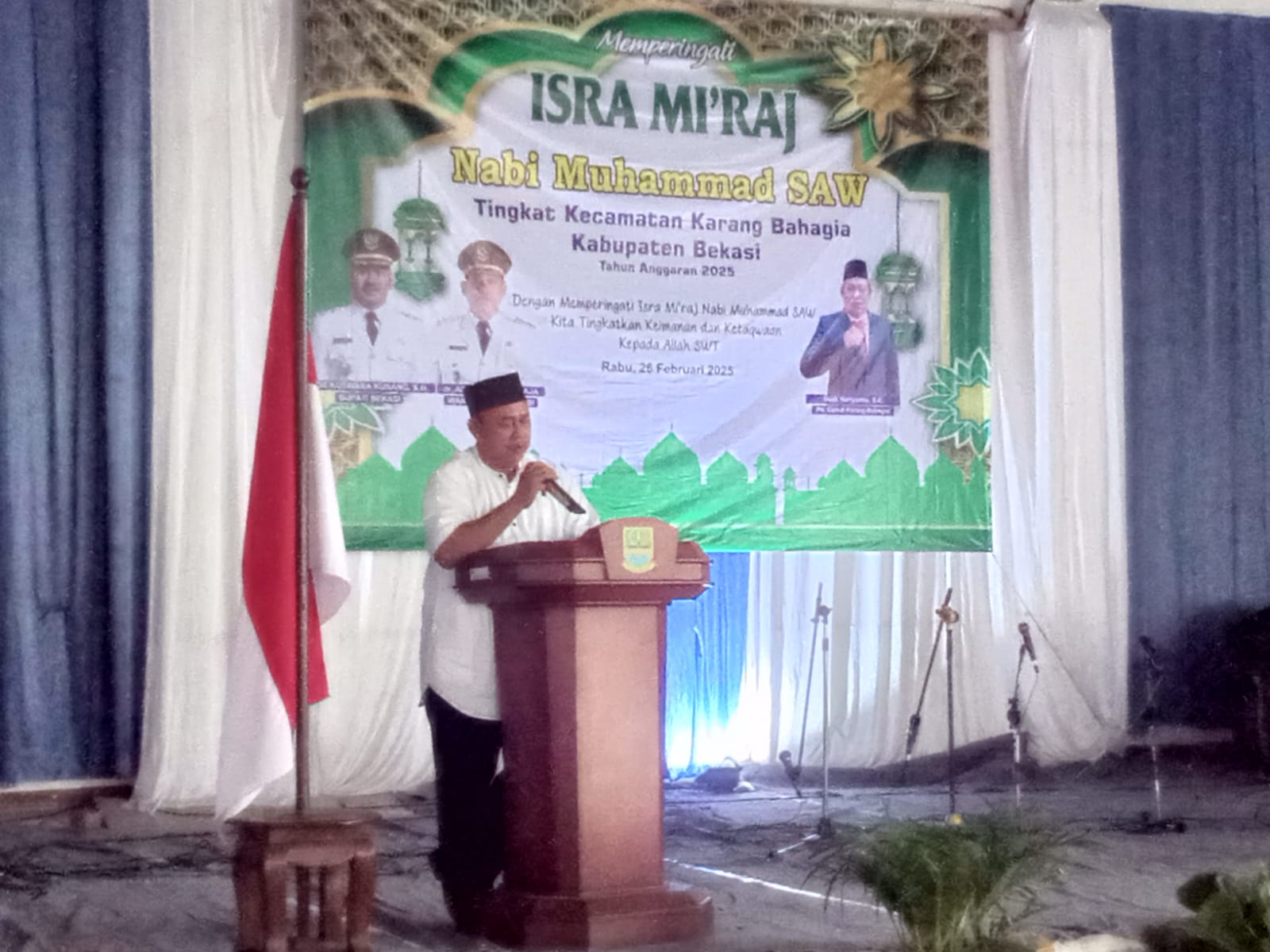 Kecamatan Karang Bahagia Memperingati Isra Mi'raj Nabi Muhammad Saw 1446 H