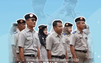 Kegiatan Rutin Apel Pagi di BPN Kabupaten Bondowoso